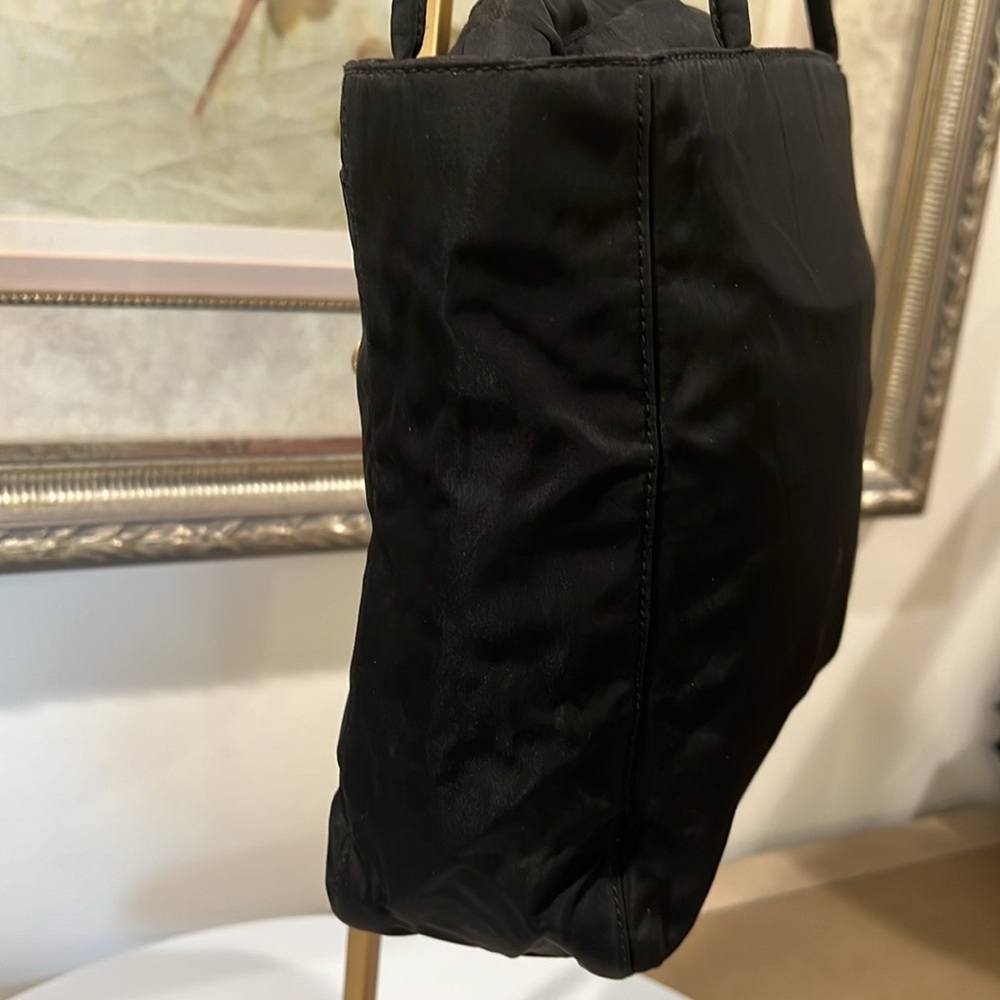 Prada Metropoli Vintage Black Nylon Tote with Auth Card EUC - Picture 12 of 17